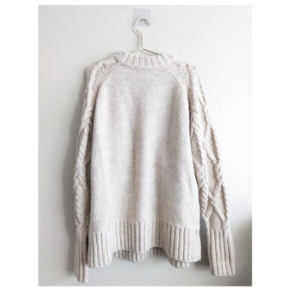 H&M Fisherman Core Cable Knit Sweater - Picture 3 of 10
